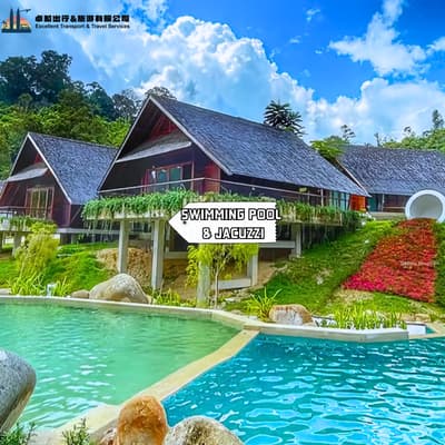 Swimming Pool and Jacuzzi - Misty Mountain